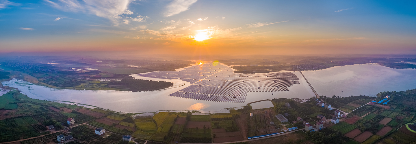 www@pa.com’s 123.235 MW Fishery-solar Hybrid PV Power Generation Project in Poyang, Jiangxi Province